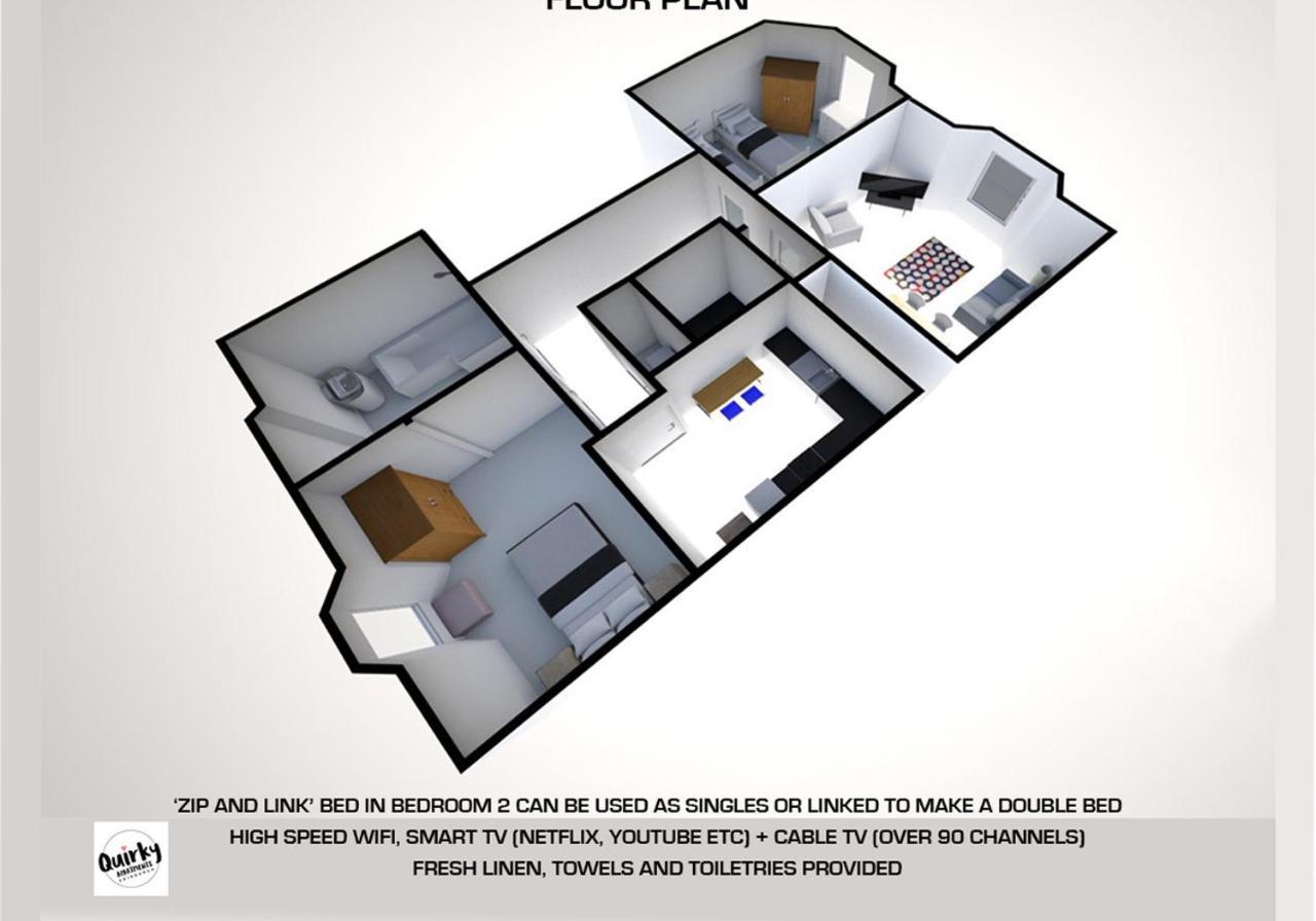 Sleeps 6 Free Parking * Edimburgo